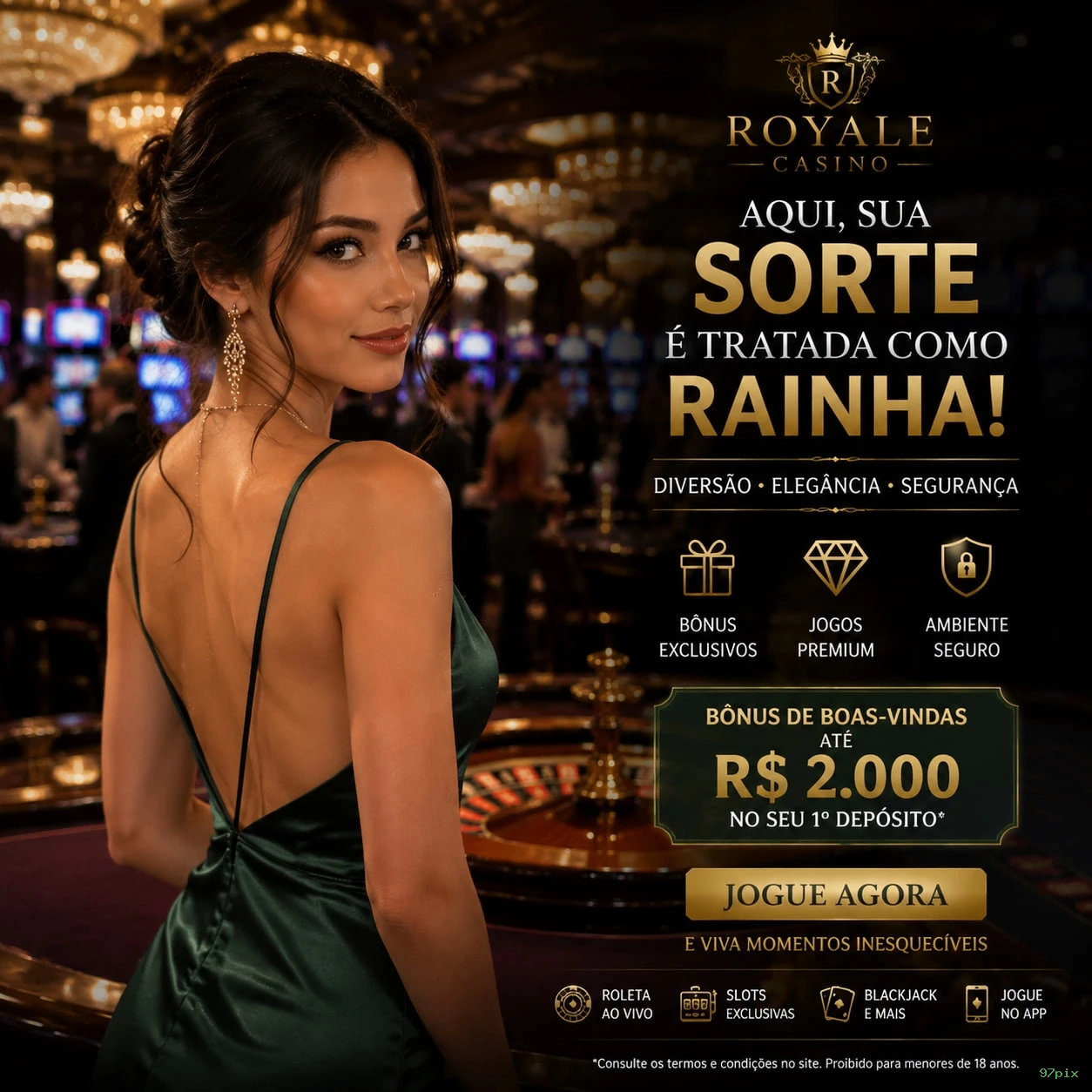 Slots Premium da PG Soft na 97pix